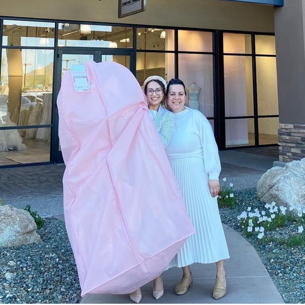 Wedding dress garment bag!